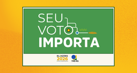 Projeto-piloto integra a campanha “Seu Voto Importa”, do Tribunal Superior Eleitoral
