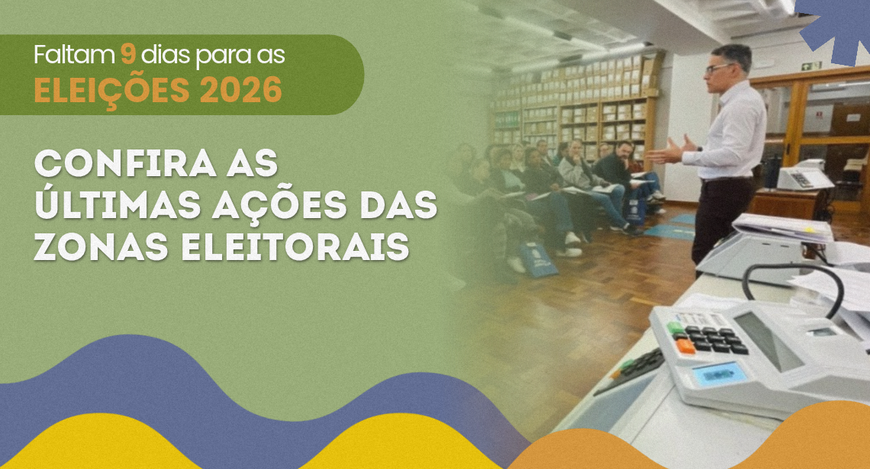 Iniciativas buscam comunicação com o público eleitor e capacitação e homenagem de voluntários