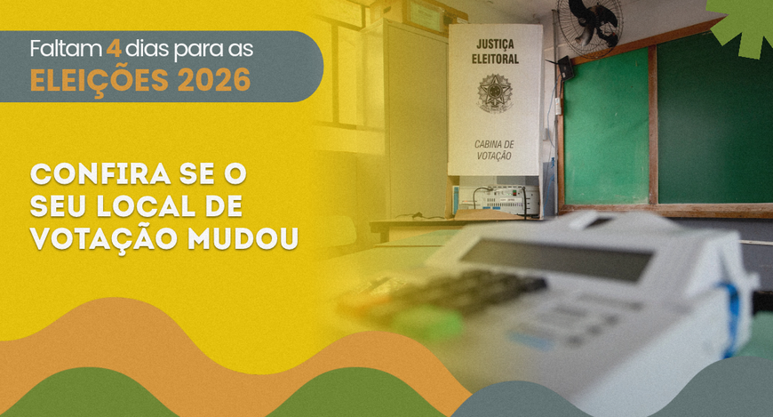 O eleitor pode consultar o endereço atualizado da seção pelo e-Título ou pelo Portal do TSE