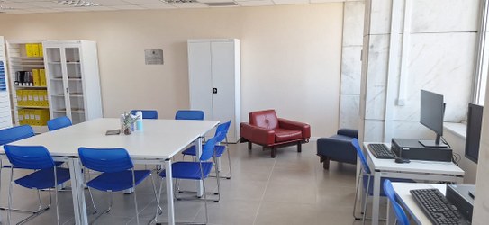 Ampla área de pesquisa e leitura