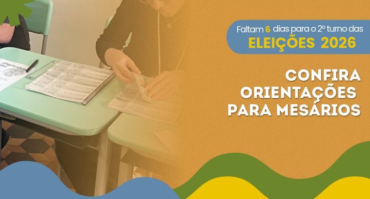 Confira orientações para mesários