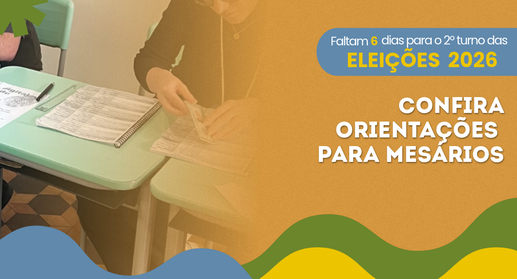 Confira orientações para mesários