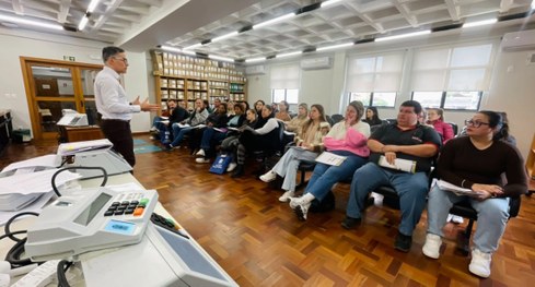 Uruguaiana: Treinamentos com mesários
