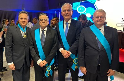 Presidente do TRE-RS foi condecorado no grau Grã-Cruz