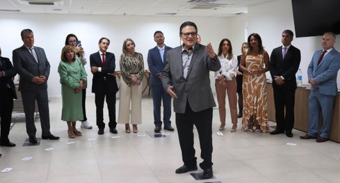 Presidente do TRE-RS, desembargador Voltaire de Lima Moraes