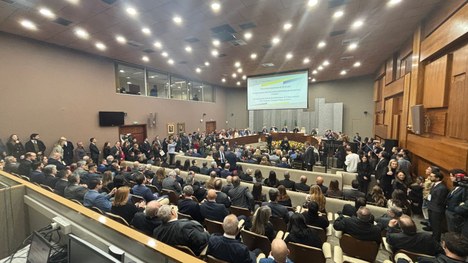 Posse da desa. Maria de Lourdes Braccini de Gonzalez