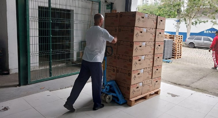 Recebimento de urnas eletrônicas Recebimento de urnas eletrônicas