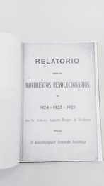 Relatório sobre os Movimentos Revolucionários de 1924, 1925 e 1926