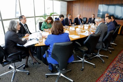 Reunião com a Min. Cármen Lúcia