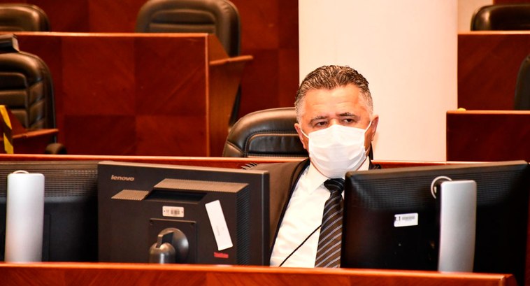 TRE-RS ABERTURA ANO JUDICIARIO 2021 DES VILLARINHO Presidente do TRE-RS, desembargador André Villarinho