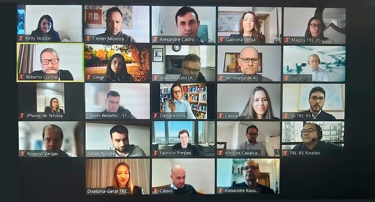 TRE-RS: Avaliação Eleição 2020 Reuniao ZOmm