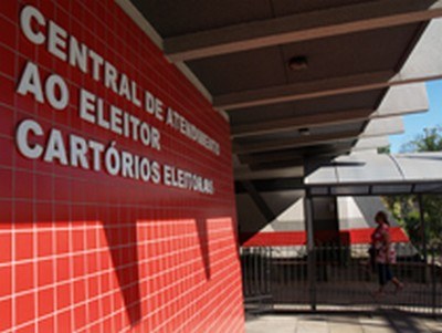 TRE-RS Fachada CAE POA Fachada da Central do Atendimento ao Eleitor - POA