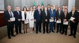TRE-RS: Homenageados Medalha Moysés Vianna