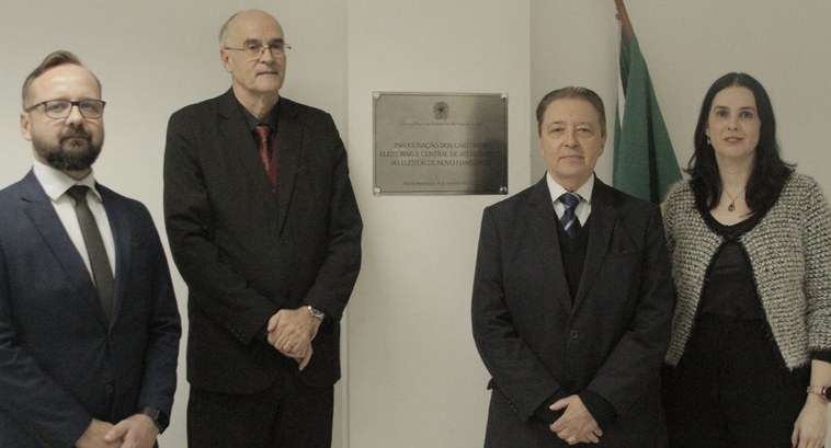 TRE-RS: Inauguração das novas instalações da Justiça Eleitoral em Novo Hamburgo em 04 de outubro de 2023 Inauguração das novas instalações da Justiça Eleitoral em Novo Hamburgo (04 de outubro de 2023