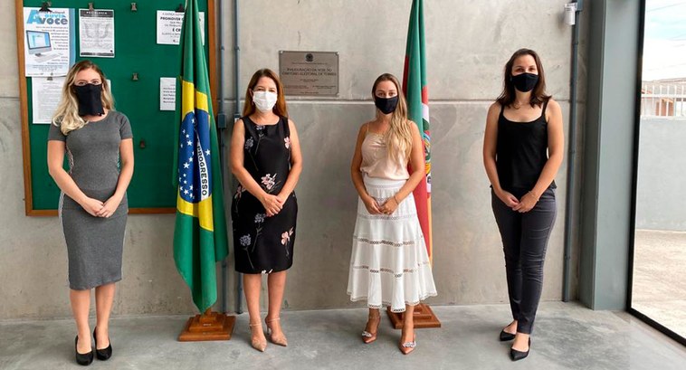 TRE-RS Inauguração do Novo Prédio do Cartório Eleitoral de Torres Fachada do Cartório Eleitoral de Torres