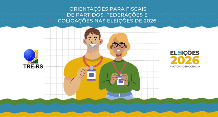 Justiça Eleitoral disponibiliza cartilha para fiscais partidários