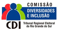 TRE-RS LOGO COMISSAO DIVERSIDADES INCLUSAO