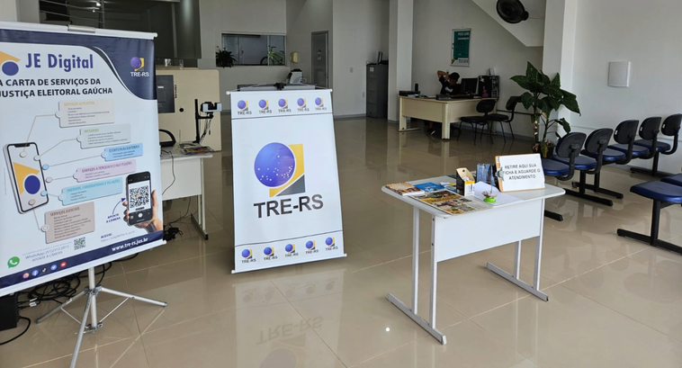 TRE-RS: Município de Glorinha recebe Justiça Eleitoral Presente nesta sexta (27) Município de Glorinha recebe Justiça Eleitoral Presente nesta sexta (27)
