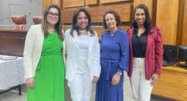 TRE-RS: palestrantes do evento sobre equidade racial