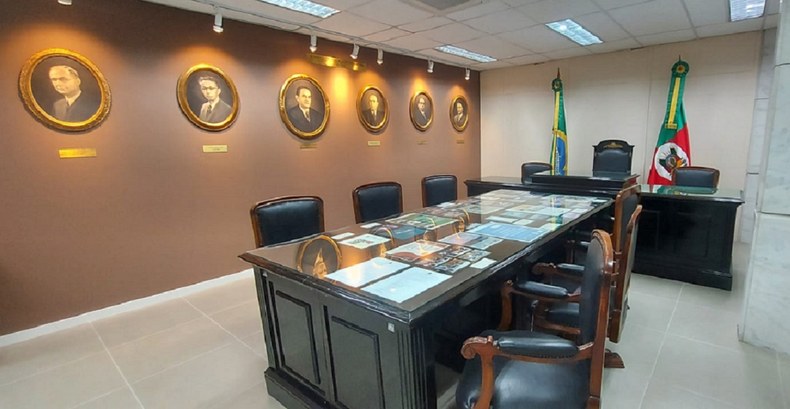 Foto novo local do Plenarinho do TRE-RS em maio de 2022