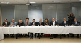 Presidente do TRE-RS participa de reunião com ministro Edson Fachin