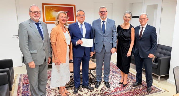Presidente do TRE-RS recebe convite para a posse da nova Administração do TJRS