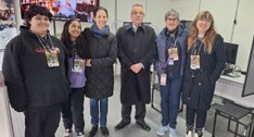 Presidente do TRE visita 48ª Expointer em Esteio e prestigia servidores