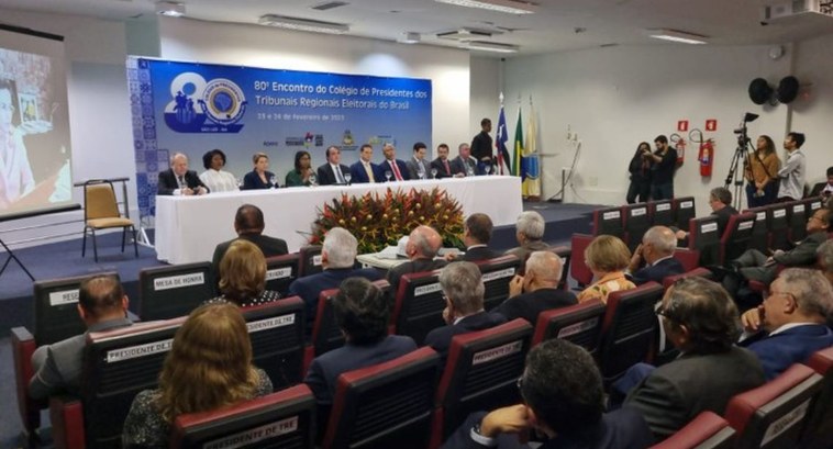 Reunião de abertura do 80º COPTREL - TRE-MA 23 e 24 fevereiro 2023