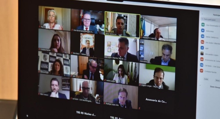 TRE-RS: Reunião Segurança Pública_2 TRE-RS: Reunião Segurança Pública_2