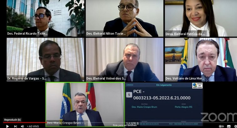 TRE-RS: Sessão plenaria TRE-RS: Sessão plenaria