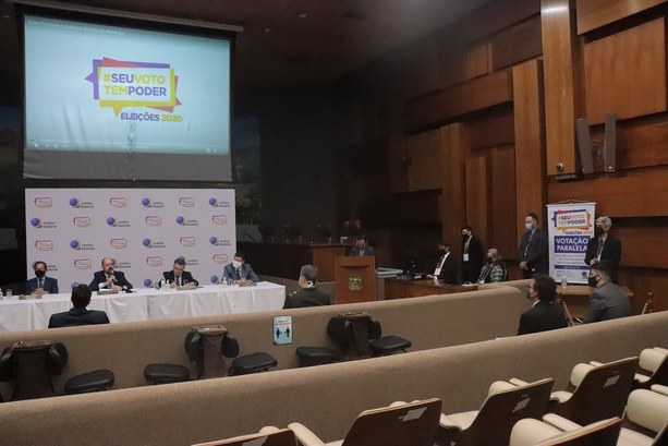 TRE-RS Sorteio votação paralela 2020 TRE-RS Sorteio votação paralela 2020
