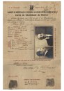 Título de eleitor - 1921 - Albano Eltz