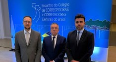 Vice-presidente e corregedor do TRE-RS participa do 55º CCCORELB