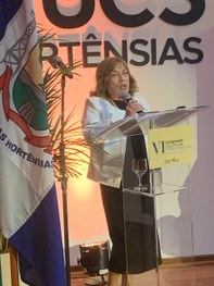 Vice-presidente e corregedora do TRE-RS, desembargadora Maria de Lourdes Galvão Braccini de Gonz...