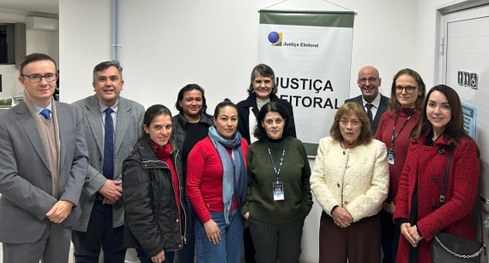 Visita ao cartório de Alegrete