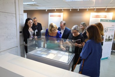 Visita ao Memorial do TRE-RS