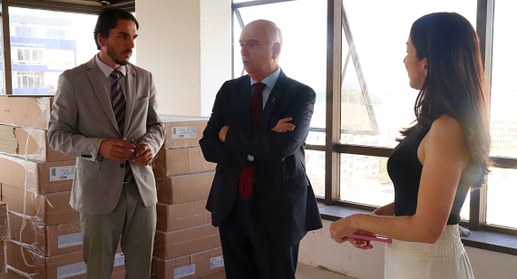 Visita Pres. nova sede TRE-RS Visita Pres. nova sede TRE-RS