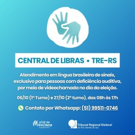 Central de Libras do TRE-RS