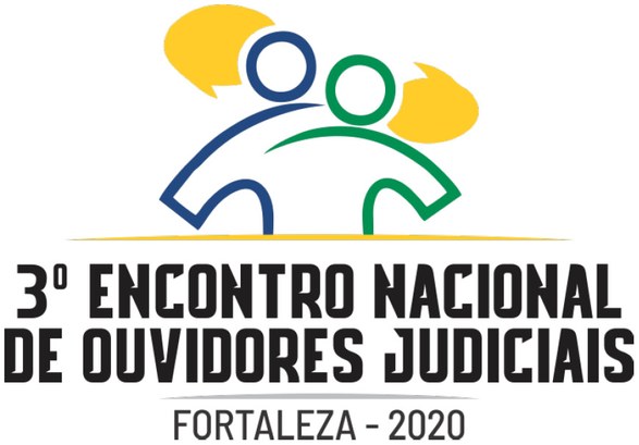Logotipo 3º Encontro Nacional de Ouvidores Judiciais