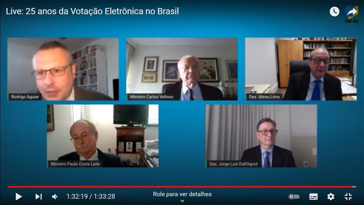 TRE-RS 25 anos da urna eletrônica 04 outubro 2021 TRE-RS 25 anos da urna eletrônica 04 outubro 2021