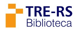 Logotipo da Biblioteca do TRE-RS