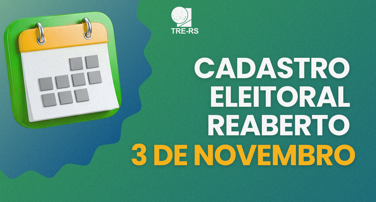 TRE-RS: cadastramento eleitoral
