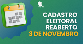 TRE-RS: cadastramento eleitoral