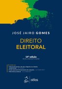 Capa da obra "Direito eleitoral" de José Jairo Gomes. 2018.