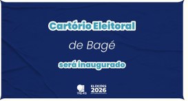 TRE-RS: Cartório de Bagé
