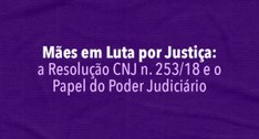 Banner evento CNJ mães