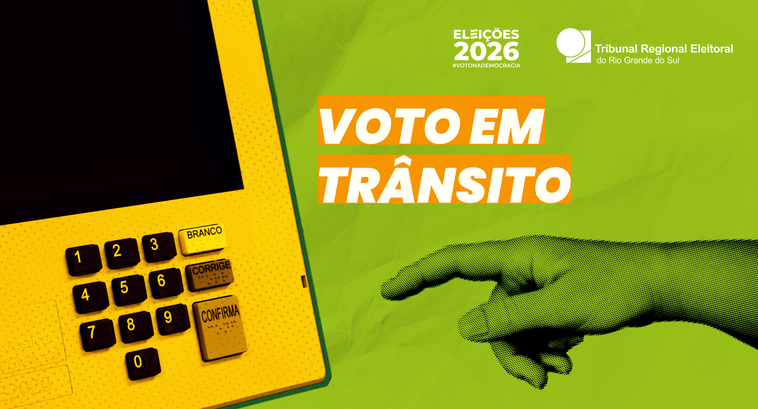 Está aberto o prazo para solicitação de voto em trânsito