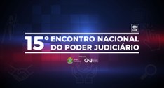 Logo do 15 Encontro Nacional do Poder Judiciário