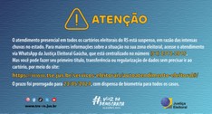 TRE-RS Novos prazos e meios de atendimento