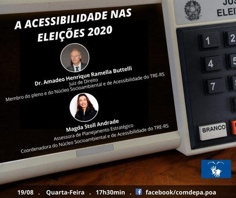 TRE-RS SEMINARIO ACESSIBILIDADE TRE-RS SEMINARIO ACESSIBILIDADE